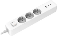 Xiaomi MCXB01EU 20w power strip (2c1a) 230v eu hálózati elosztó usb portokkal kép