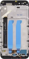 Xiaomi MI A1 Mi a1 kompatibilis lcd modul kerettel, oem jellegű, fehér, grade s+ kép