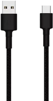 Xiaomi MI BRAIDED TYPE-C 100CM BLACK SJV4109GL Adatkábel kép