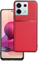 Xiaomi PT5903396417580 Telefontok  redmi 15c - elegance piros műanyag hátlap tok szilikon kerettel kép