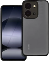 Xiaomi PT5903396417641 Telefontok  redmi 15c - variete - áttetsző hátlap tok, fekete kerettel kép