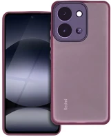 Xiaomi PT5903396417665-2 Telefontok  poco c85 - variete - áttetsző hátlap tok, lila kerettel kép