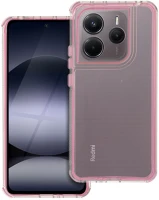 Xiaomi PT5903396417696 Telefontok  redmi 15c - matrix clear - púderpink / átlátszó hátlap tok kép