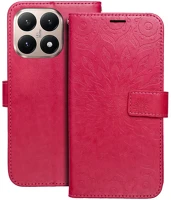 Xiaomi PT5903396428128 15t 5g - mezzo mandala mintás magenta mágneses szilikon keretes könyvtok kép