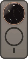 Xiaomi PT5903396461972 17 ultra - áttetsző/fekete, magsafe kompatibilis matt hátlap tok kép