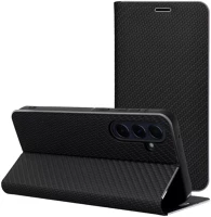 Xiaomi SP113875 Luna book carbon  redmi note 15 / poco m8 5g flip tok kártyatartóval, fekete kép