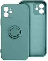 Xiaomi SP113886 redmi note 15 / poco m8 5g hátlap tok gyűrűs kitámasztóval, zöld kép