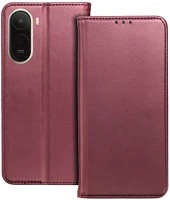 Xiaomi TF5907674557166 redmi a7 pro - smart magnetic burgundy szilikon keretes mágneses könyvtok kép