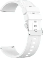 Xiaomi TM0041180-5 Okosóra szíj -  watch s1 / watch s1 active - fehér szilikon szíj (22 mm) kép