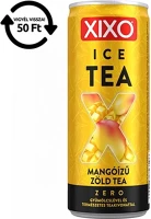 Xixo 30.01814 Üdítőital szénsavmentes  zöld tea mangó zero 0,25l drs kép