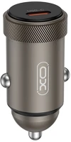 Xo CC70 Cc70 autós töltő type-c aljzat (30w, pd gyorstöltő) fekete kép