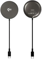 Xo CX029 Cx029 asztali töltő (15w, pd gyorstöltő, wireless, magsafe, qi2) fekete kép