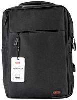 Xo TF6920680846412 Cb02 laptoptáska - 15,6-os fekete laptop hátizsák kép