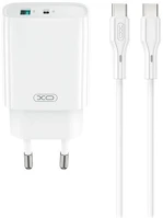 Xo XO-CE30+TYPEC Ce30 30w univerzális hálózati töltő adapter fehér kép