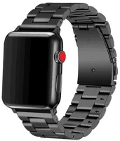Xpro 116221 Apple watch 38/40mm vastag acél szíj fekete  (116221) kép