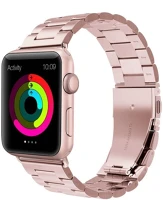 Xpro 116225 Apple watch 38/40mm vastag acél szíj rózsaarany  (116225) kép