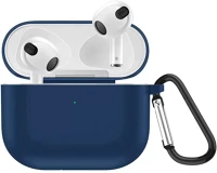 Xpro 125289 Airpods 3 szilikon tok, sötétkék (125289) kép
