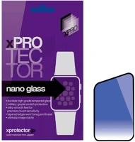 Xprotector 126405 Apple watch 38mm  nano glass kijelzővédő fólia, fekete kerettel kép