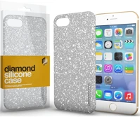 Xprotector XP127547 Samsung galaxy s23 plus sm-s916, szilikon tok, csillogó,  diamond, ezüst kép