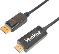 Yenkee YCH415 Diplayport 4k kábel, 2 m kép