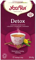 Yogi tea 30.00032 Bio tea  tisztító méregtelenítő 17 filter/doboz kép