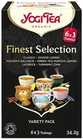 Yogi tea LEGFINOMABBAKBÓL 18 Bio tea  teaválogatás a legfinomabbakból 18 filter/doboz kép