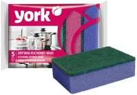 York 030040 Mosogatószivacs 5 db/csomag maxi _ kép