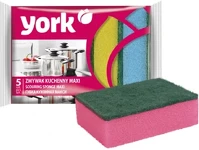 York 12.01964 Mosogatószivacs  maxi 16x7x10 cm 5 darabos kép