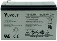 Yuasa YUVOLT 12V 12 AH FR Yuvolt 12v 12 ah fr kép