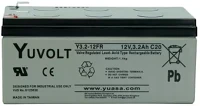 Yuasa YUVOLT 12V 3.2 AH FR Yuvolt 12v 3.2 ah fr kép