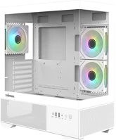 Zalman CHRONIX V2 WHITE Chronix v2 táp nélküli ablakos mid tower számítógépház fehér kép