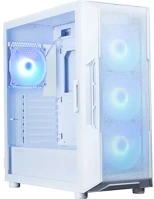 Zalman I3 NEO ARGB V2 WHITE I3 neo argb v2 táp nélküli ablakos mid tower számítógépház fehér kép