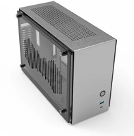 Zalman M2 MINI_SILVER Táp nélküli ablakos mini-itx ház ezüst kép