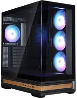 Zalman P40 NAMU BLACK P40 namu táp nélküli ablakos mid tower számítógépház fekete kép