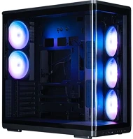 Zalman P60 BLACK P60 táp nélküli ablakos mid tower számítógépház fekete kép