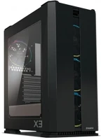 Zalman X3 BLACK Ház  x3 - fekete kép