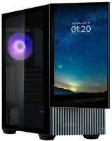 Zalman Z10 DS BLACK Z10 ds tempered glass black kép