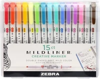 Zebra 07.02600 Szövegkiemelő kétvégű kép