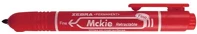 Zebra 51063 Alkoholos marker  mckie nyomógombos 1,3 mm piros kép