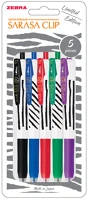 Zebra 5PCS Sarasa clip 0,7  stripes 5pcs zselés toll kép