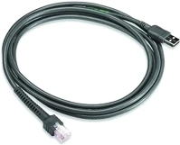 Zebra CBA-U21-S07ZBR Shielded usb cable ser a connec 7ft/2.1m straight kép