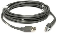 Zebra CBA-U30-S15ZBR Vonalkód olvasó adatkábel usb 15ft (4.6m) kép