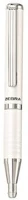 Zebra COR_TZ82406 Golyóstoll, 0,24 mm, teleszkópos, metálfehér tolltest,  