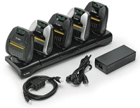 Zebra CRD-MPM-5SCHGEU1-01 Zq3 vonalkód olvasó töltő 5 slot-os kép