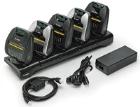 Zebra CRD-MPM-5SCHGUK1-01 Zq300 vonalkódolvasó töltő 5 slot-os kép