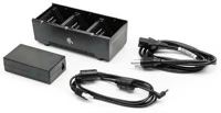 Zebra SAC-MPP-3BCHGUK1-01 Uk zq600/qln/zq500 vonalkód olvasó töltő 3 slot-os kép