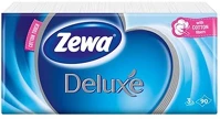 Zewa 12.00031 Papírzsebkendő  deluxe 3 rétegű 90 darabos normál kép