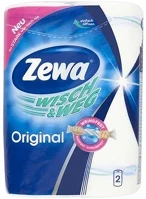 Zewa 12.00511 Kéztörlő tekercses háztartási  wisch&weg original 2 rétegű 2 tekercses kép