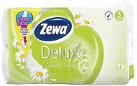 Zewa 40865 Toalettpapír  deluxe 3 rétegű 8 tekercses camomile kép