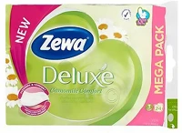 Zewa 40867 Toalettpapír  deluxe 3 rétegű 24 tekercses camomile kép